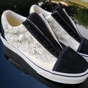 Vans Old Skool Raven Skull low top
